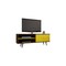 Manhattan Comfort Liberty 62.99" Mid-Century Modern TV Stand with 3 Shelves and 2 Doors with Solid Wood Legs